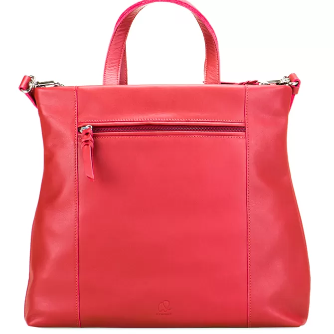 Cabas Laguna En Cuir Et En Daim Grand Format Vesuvio | Mywalit Shop