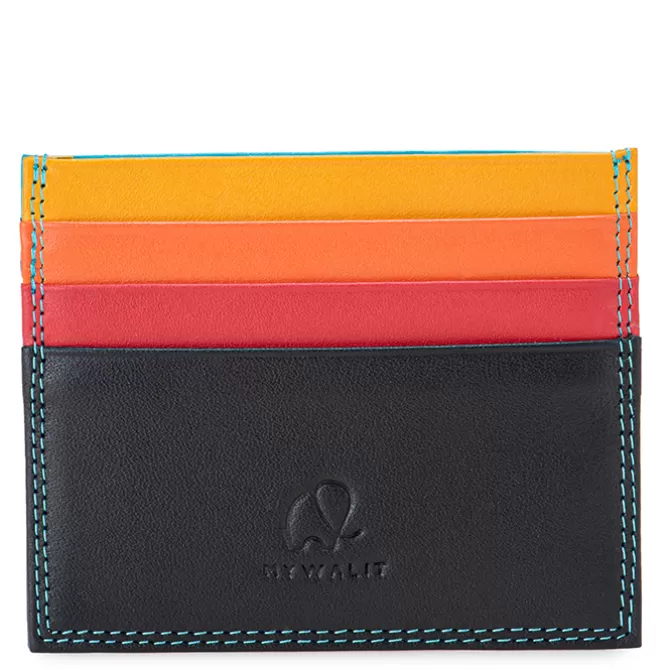 Porte-Cartes Double Face Rfid New Style Nappa Black Pace | Mywalit Fashion