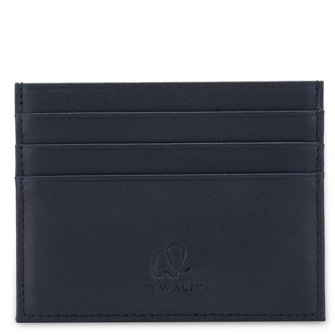 Porte-Cartes Double Face Rfid New Style Nappa Noir | Mywalit Online