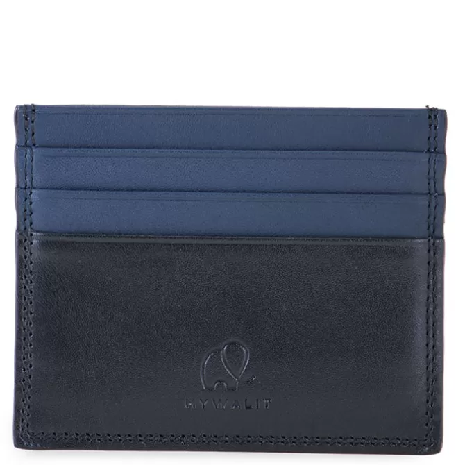 Porte-Cartes Double Face Rfid New Style Noir-Bleu | Mywalit Store