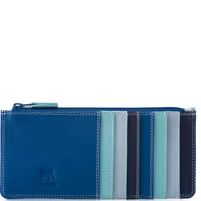Porte-Cartes Moyen Format Denim | Mywalit Flash Sale