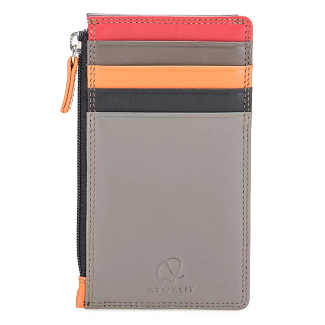 Porte-Cartes Rfid Avec Porte-Monnaie Nappa Fumo | Mywalit Shop