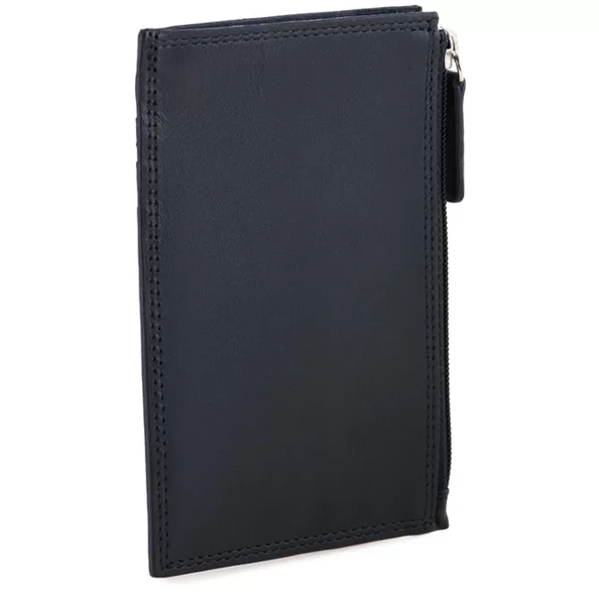 Porte-Cartes Rfid Avec Porte-Monnaie Noir-Bleu | Mywalit Store