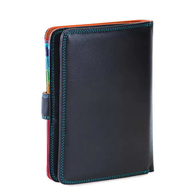 Portefeuille A Bouton-Pression Grand Format Black Pace | Mywalit New