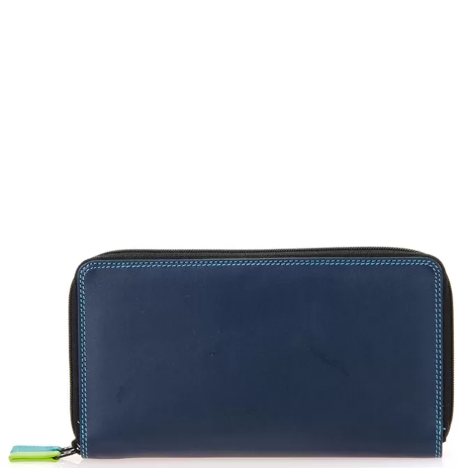 Portefeuille A Double Zip Grand Format Black Pace | Mywalit Hot