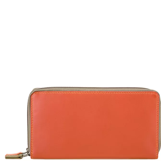 Portefeuille A Double Zip Grand Format Lucca | Mywalit Sale