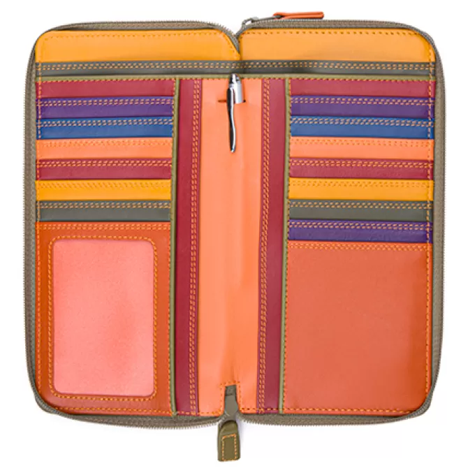 Portefeuille A Double Zip Grand Format Lucca | Mywalit Sale