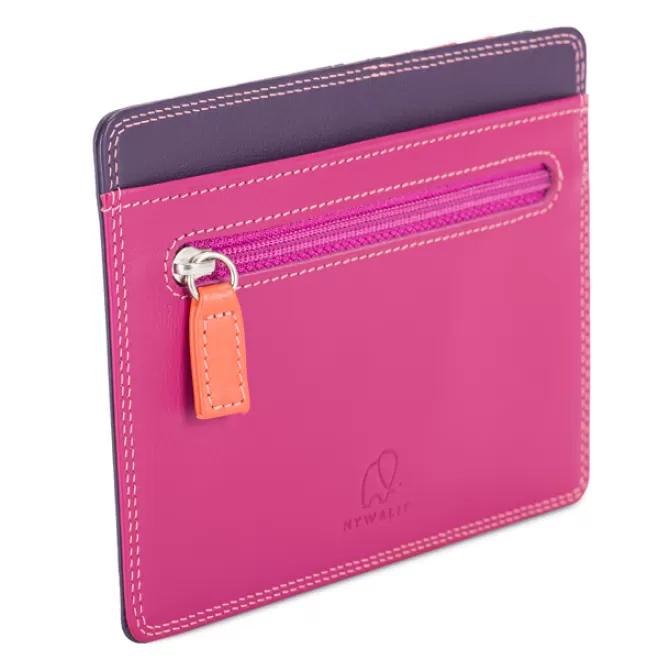 Portefeuille A Glissiere Pour Passeport Sangria Multi | Mywalit Fashion