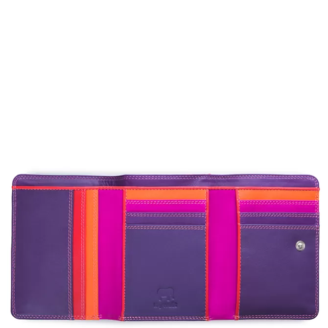 Portefeuille A Trois Volets Moyen Format Sangria Multi | Mywalit Sale