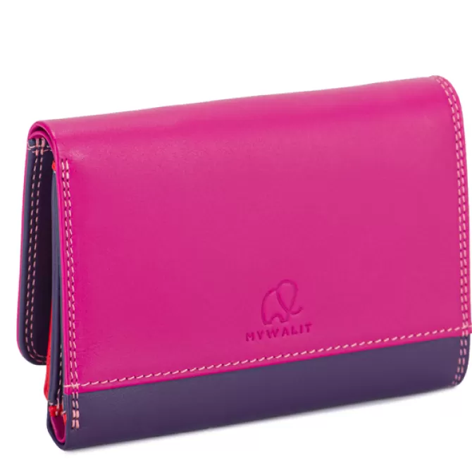 Portefeuille A Trois Volets Sangria Multi | Mywalit Flash Sale