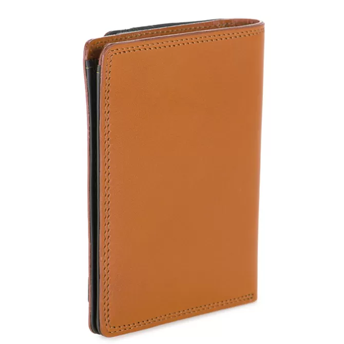 Portefeuille Avec Porte-Monnaie Plat Fauve-Olive | Mywalit Store