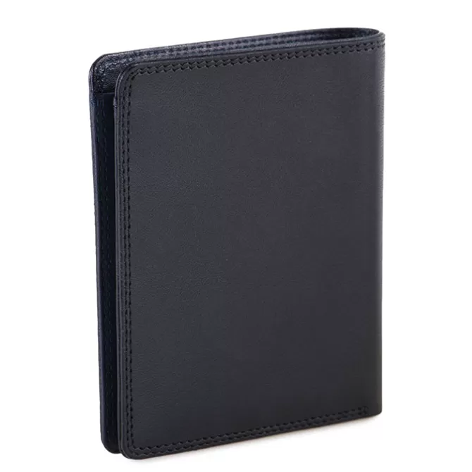 Portefeuille Classique Rfid Pour Homme Noir-Bleu | Mywalit Discount