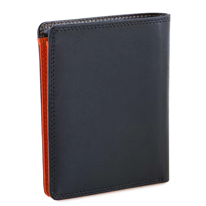 Portefeuille Classique Rfid Pour Homme Noir-Orange | Mywalit Shop