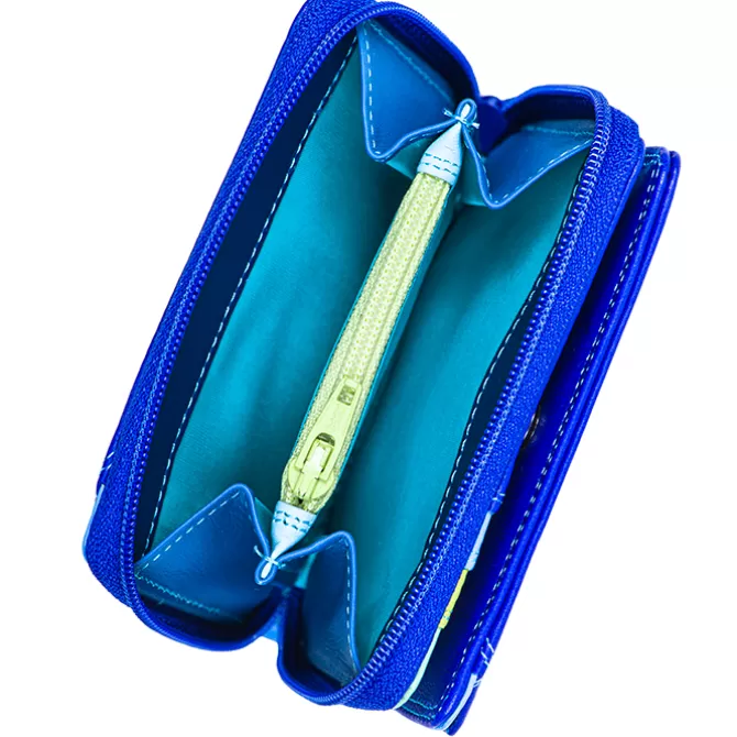 Portefeuille Homme Zippe Petit Format Seascape | Mywalit Cheap