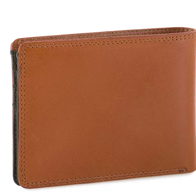 Portefeuille Jeans Rfid Pour Homme Fauve-Olive | Mywalit Sale