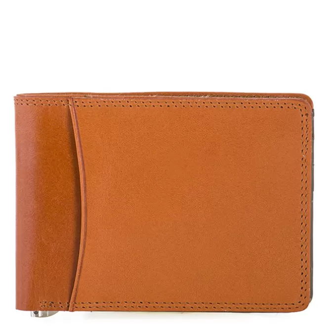Portefeuille Mince Rfid Avec Pince A Billets Fauve-Olive | Mywalit Cheap