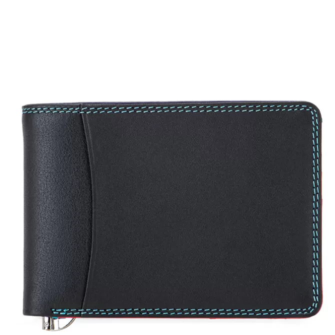 Portefeuille Mince Rfid Avec Pince A Billets Nappa Black Pace | Mywalit Flash Sale