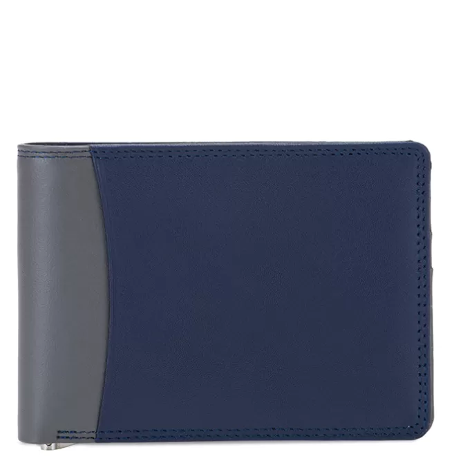 Portefeuille Mince Rfid Avec Pince A Billets Nappa Notte | Mywalit Best
