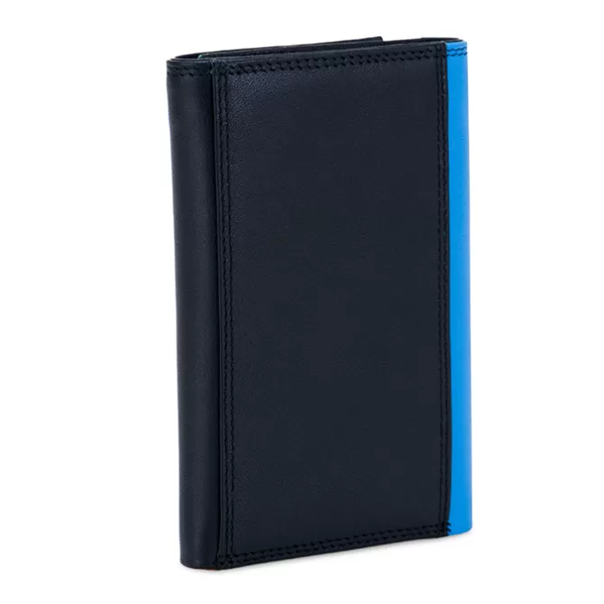 Portefeuille Rfid A Trois Volets Homme Avec Zip Nappa Burano | Mywalit Store