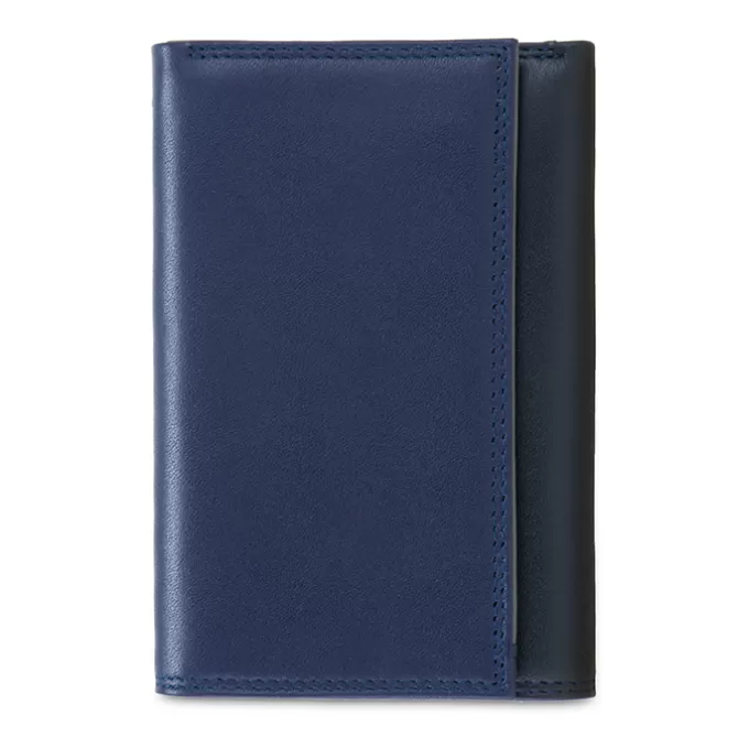 Portefeuille Rfid A Trois Volets Homme Avec Zip Nappa Notte | Mywalit New
