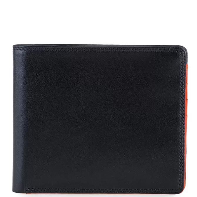 Portefeuille Standard Horizontal Rfid Pour Homme Noir-Orange | Mywalit Cheap