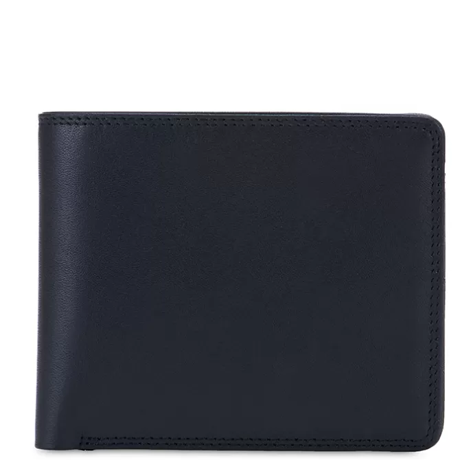 Portefeuille Standard Rfid Pour Homme Avec Poche A Monnaie Nappa Noir | Mywalit Online