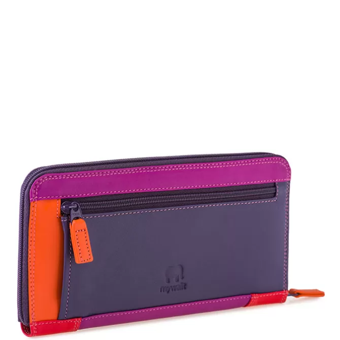 Portefeuille Zippe Grand Format Sangria Multi | Mywalit Outlet