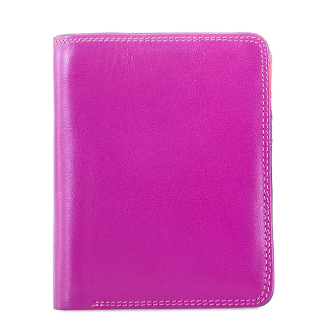 Portefeuille Zippe Moyen Format Sangria Multi | Mywalit Shop