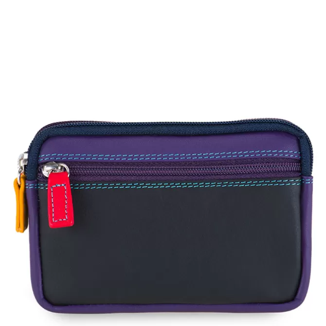 Porte-Monnaie A Double Zip En Cuir Petit Format Black Pace | Mywalit Shop