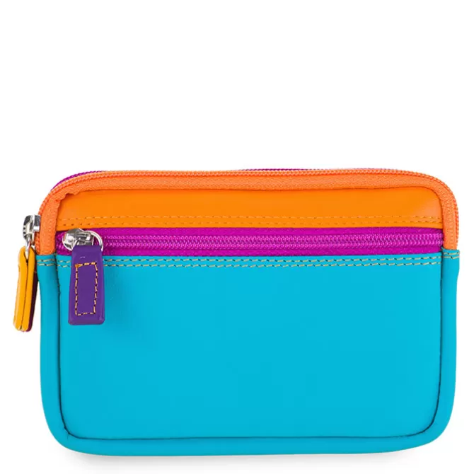 Porte-Monnaie A Double Zip En Cuir Petit Format Copacabana | Mywalit Shop