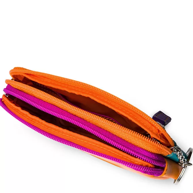 Porte-Monnaie A Double Zip En Cuir Petit Format Copacabana | Mywalit Shop