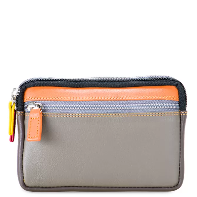 Porte-Monnaie A Double Zip En Cuir Petit Format Fumo | Mywalit Flash Sale
