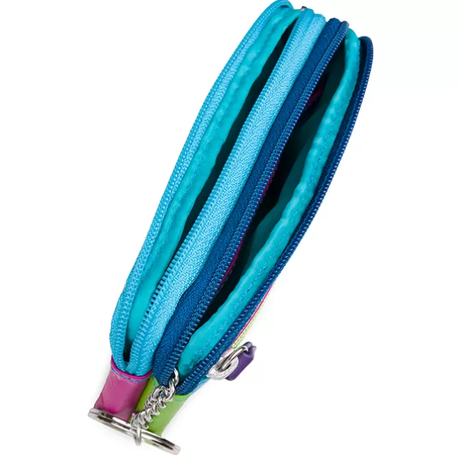 Porte-Monnaie A Double Zip En Cuir Petit Format Liguria | Mywalit Sale