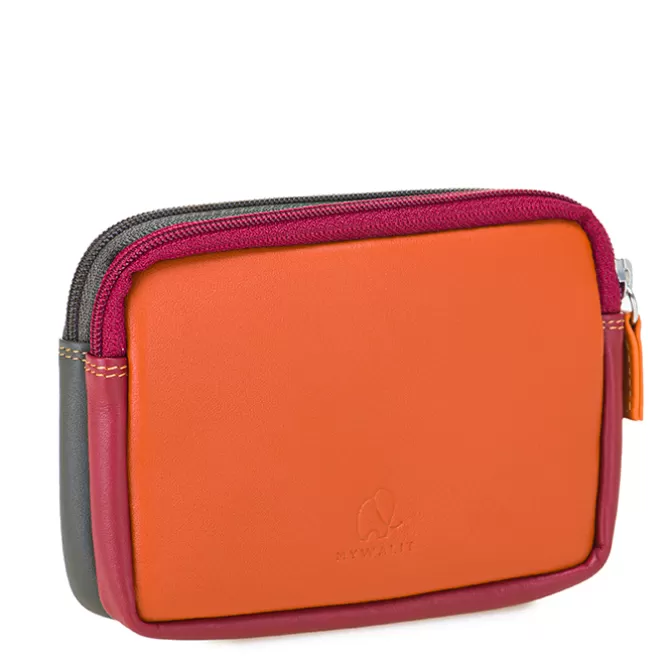 Porte-Monnaie A Double Zip En Cuir Petit Format Lucca | Mywalit Discount