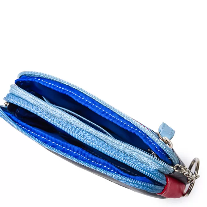 Porte-Monnaie A Double Zip En Cuir Petit Format Royal | Mywalit Online