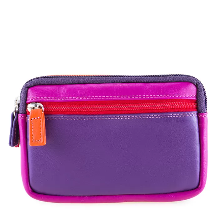 Porte-Monnaie A Double Zip En Cuir Petit Format Sangria Multi | Mywalit Cheap