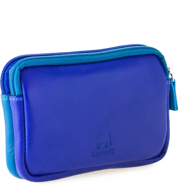 Porte-Monnaie A Double Zip En Cuir Petit Format Seascape | Mywalit Flash Sale