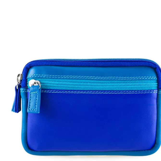 Porte-Monnaie A Double Zip En Cuir Petit Format Seascape | Mywalit Flash Sale