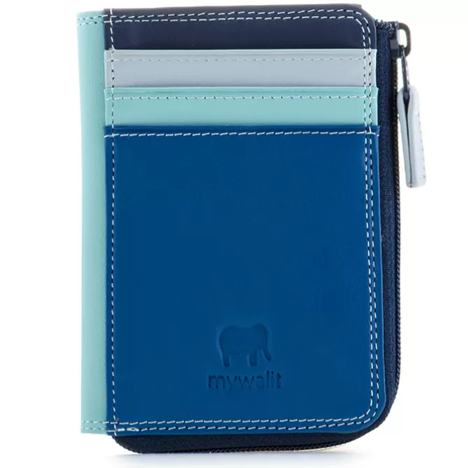 Porte-Monnaie Zippe Petit Format Denim | Mywalit New