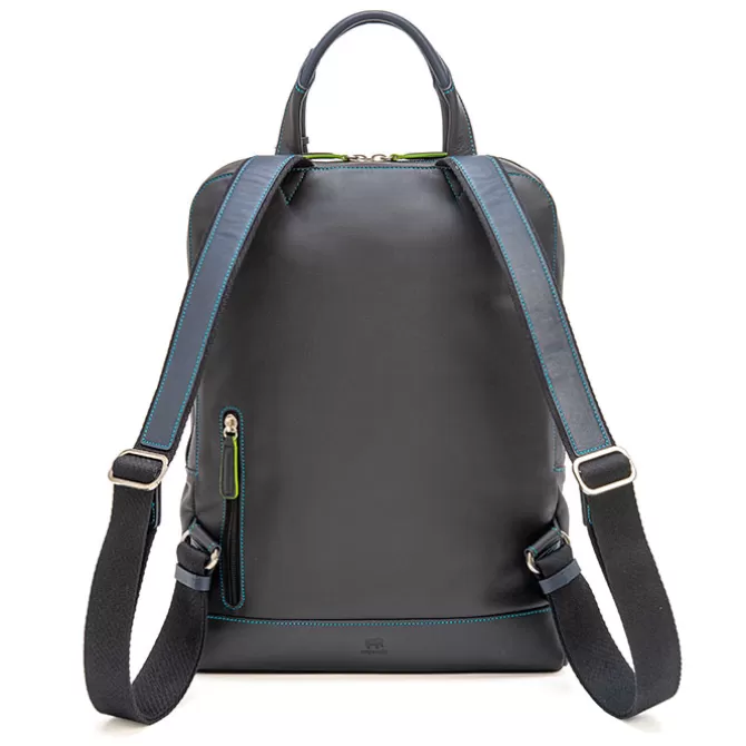 Sac À Dos Mince En Cuir Black Pace | Mywalit Fashion