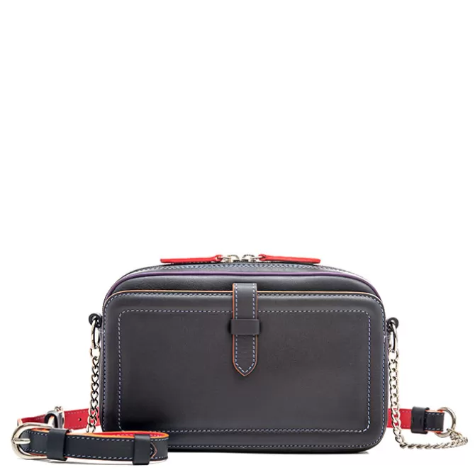 Sac Porte Epaule En Cuir Petit Format Black Pace | Mywalit Store