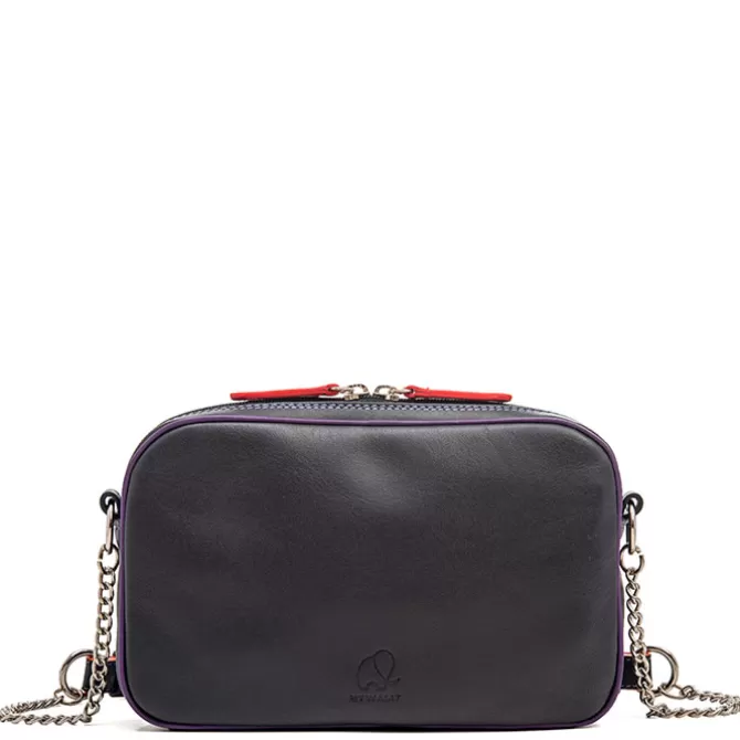 Sac Porte Epaule En Cuir Petit Format Black Pace | Mywalit Store