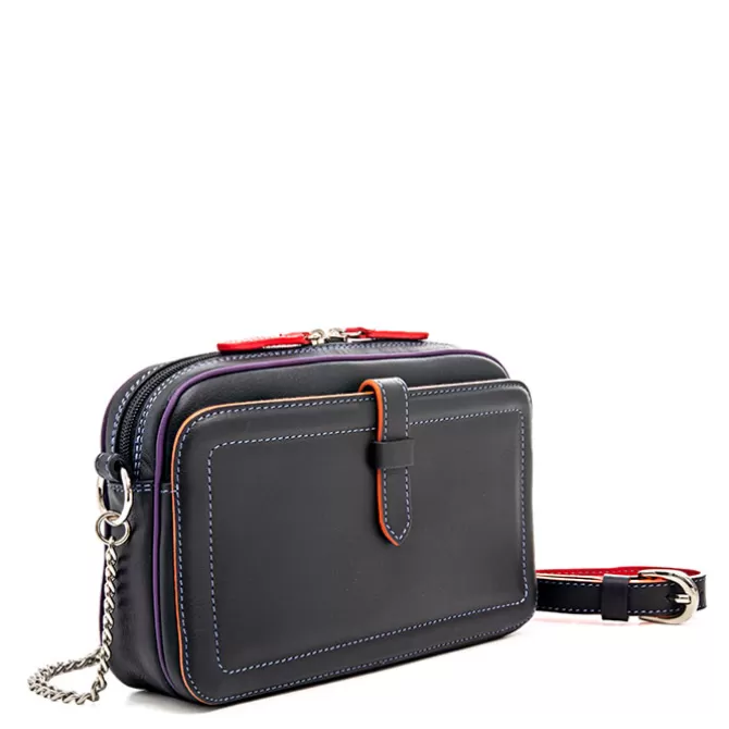 Sac Porte Epaule En Cuir Petit Format Black Pace | Mywalit Store