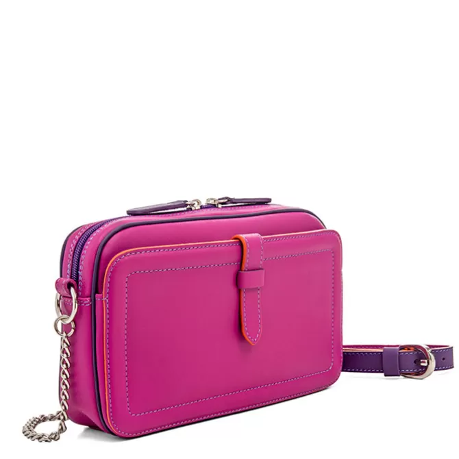 Sac Porte Epaule En Cuir Petit Format Sangria Multi | Mywalit Best Sale